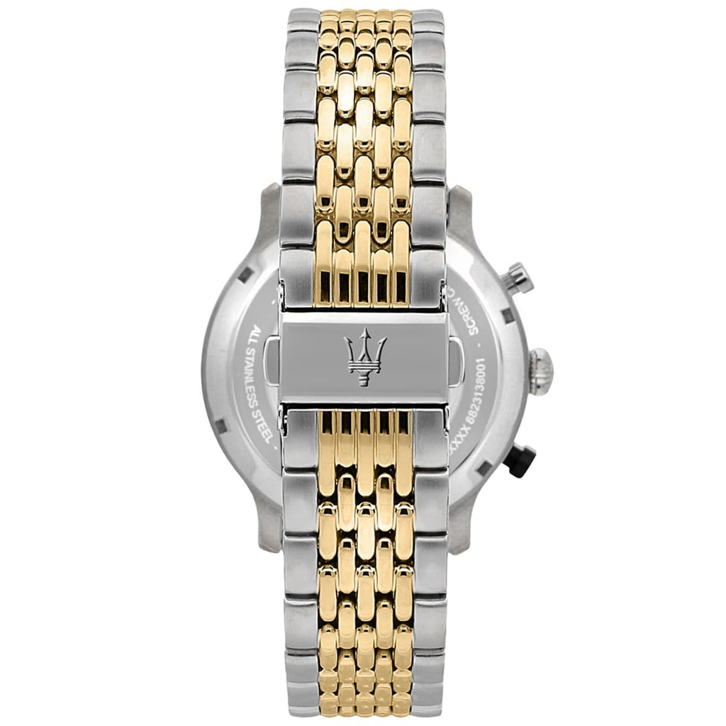 Maserati Legend R8873638003 Two-Tone Silver & Gold Chronograph Watch