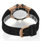 Maserati Potenza R8851108002 Rose Gold & Black Men's Rubber Watch