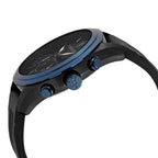 Maserati Traguardo R8871612006 Men's Black Watch Blue Bezel