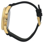 Maserati Sfida R8871640001 Men's Gold Watch Black Rubber