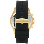 Maserati Sfida R8871640001 Men's Gold Watch Black Rubber