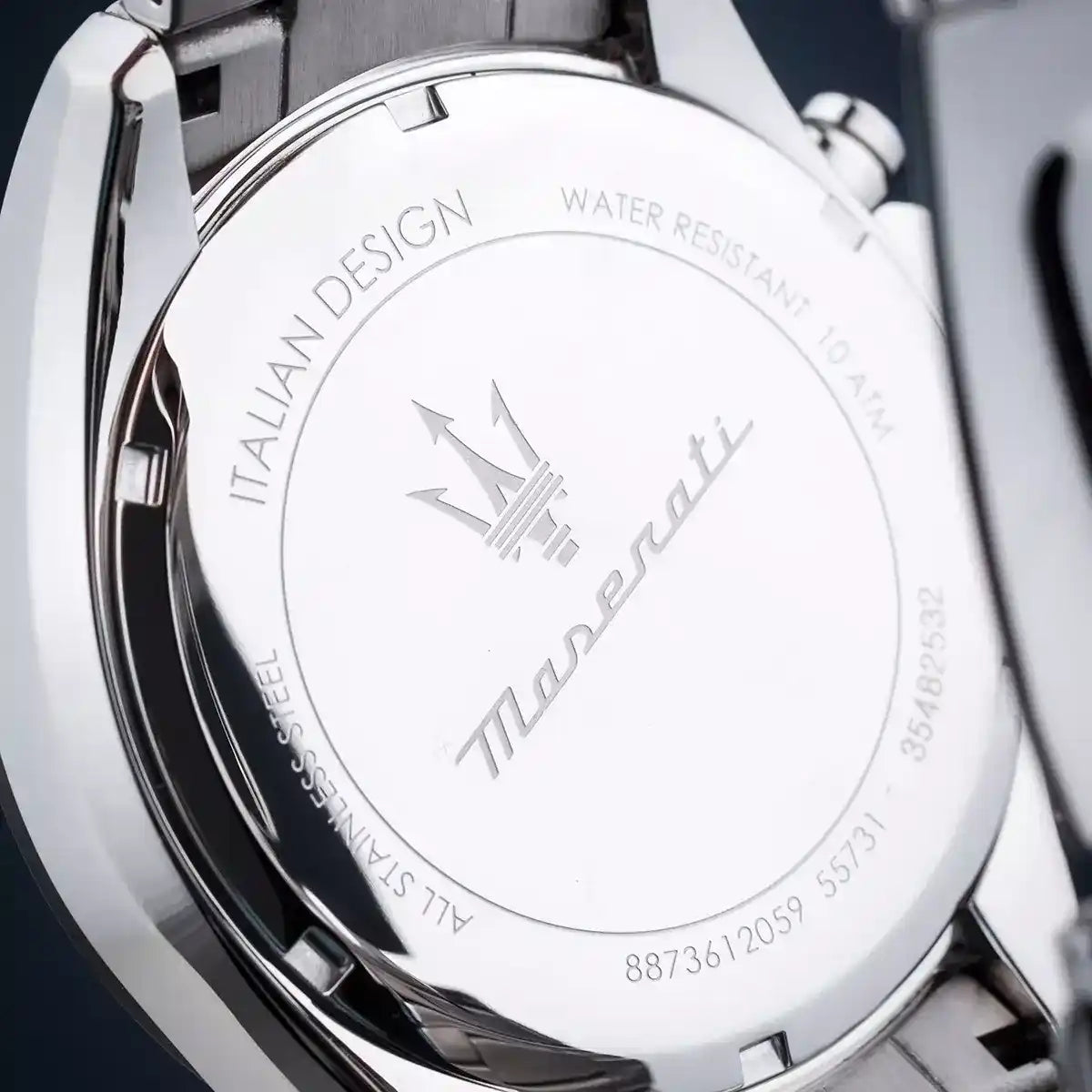 Maserati Traguardo R8873612059 Silver Black Skeleton Dial Metal Men's Watch