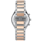 Maserati Stile R8873642002 Two-Tone Silver & Rose Gold Blue Dial Watch
