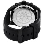 Maserati Traguardo R8871612004 Black Case Black Silicone Red Stripe Watch
