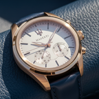 Maserati Traguardo R8871612016 Two-Tone Ivory Dial Blue Leather Watch