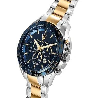 Maserati Traguardo R8873612046 Two-Tone Blue Dial Men's Watch