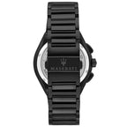 Maserati Triconic R8873639003 Men's Full Black & Rose Gold Chronograph Watch