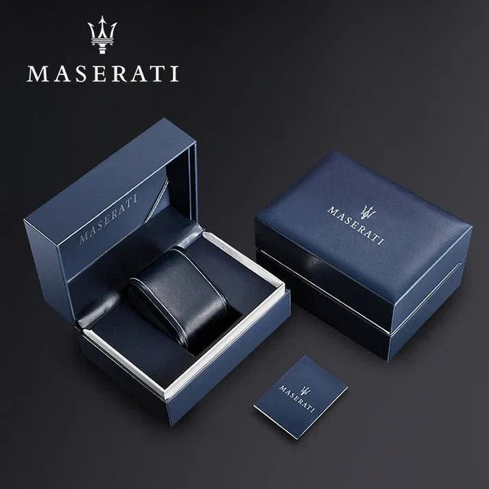 Maserati Competizione R8853100014 Silver Case Black Dial Men's Watch