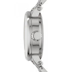 Fossil Original Boyfriend ME3067 Automatic Skeleton Silver Stainless Steel Watch