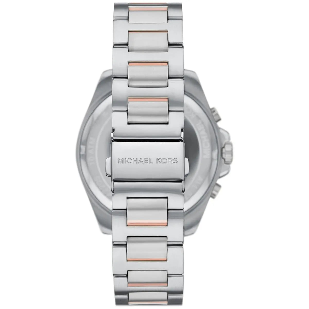 Michael Kors Brecken MK9065 Two-Tone Silver & Rose Gold Men's Watch