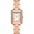 Michael Kors Emery MK7512 Rose Gold Rectangular Watch
