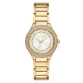 Michael Kors Kerry MK3312 Gold-Tone Full Crystal Glitz Watch