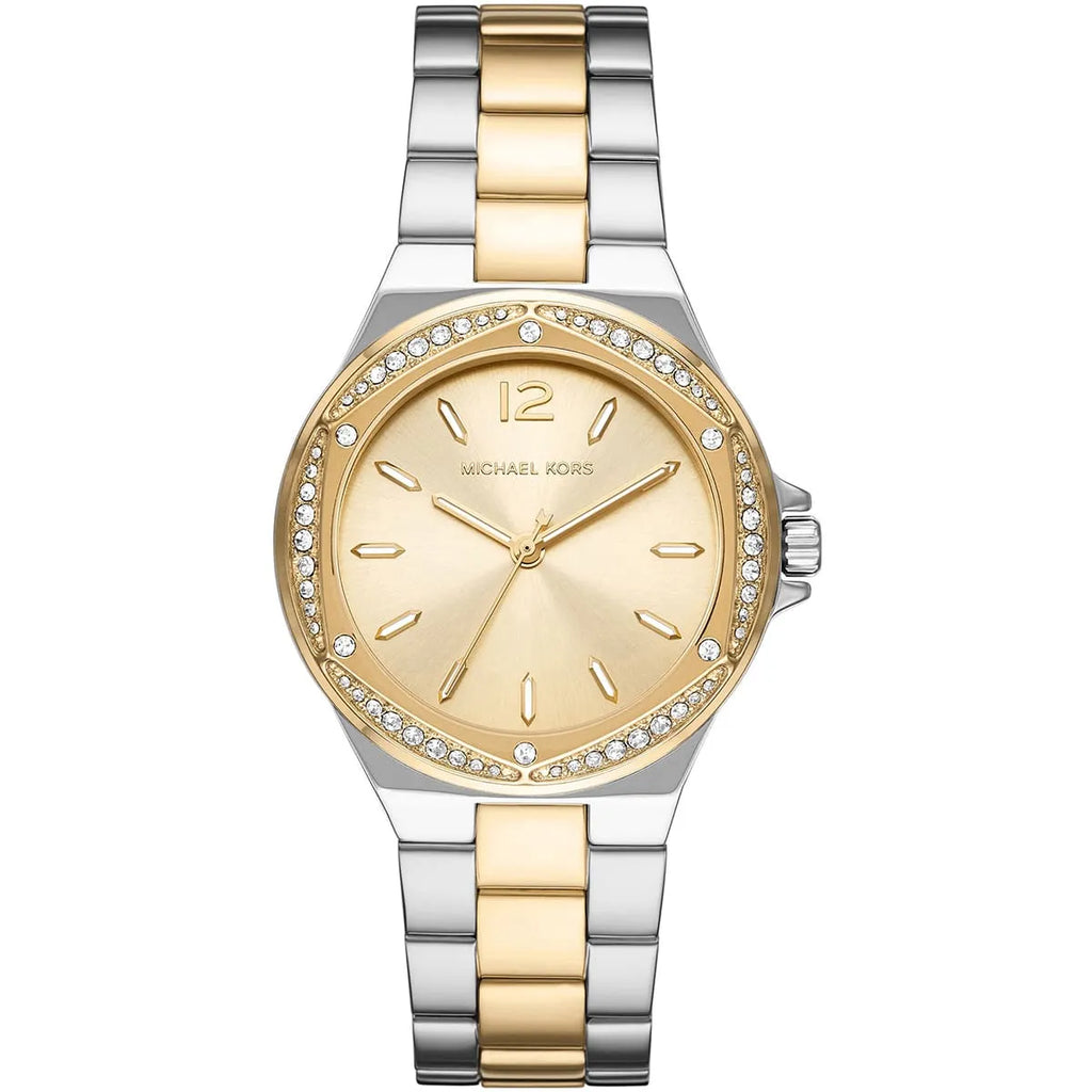 Michael Kors Lennox MK6988 Two-Tone Crystal Watch