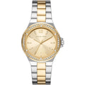 Michael Kors Lennox MK6988 Two-Tone Crystal Watch