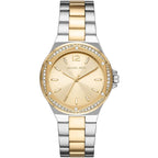 Michael Kors Lennox MK6988 Two-Tone Crystal Watch