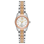 Michael Kors Lexington MK4987 Two-Tone Silver & Rose Gold Crystal Watch