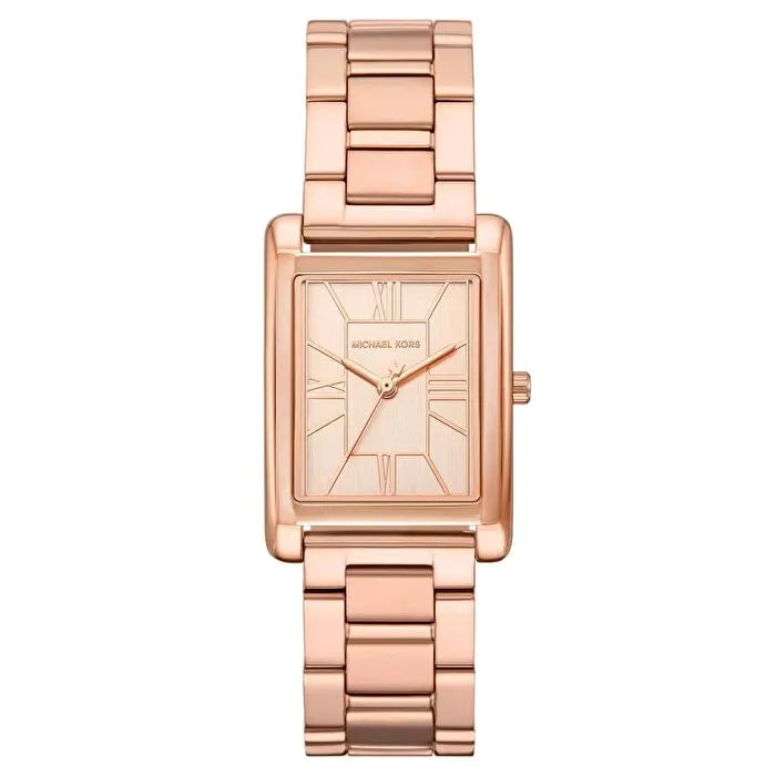 Michael Kors Maren MK4905 Rose Gold-Tone Rectangular Ladies Watch