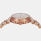 Michael Kors Maren MK7494 Rose Gold-Tone Chronograph Women's Watch