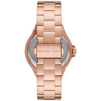 Michael Kors Lennox MK1063 Rose Gold MK Logo Watch