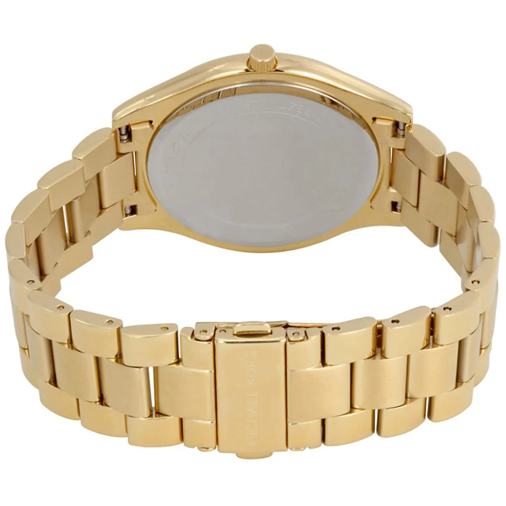 Michael Kors Slim Runway MK3179 Full Gold Watch
