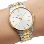 Michael Kors Slim Runway MK3198 Two-Tone Watch