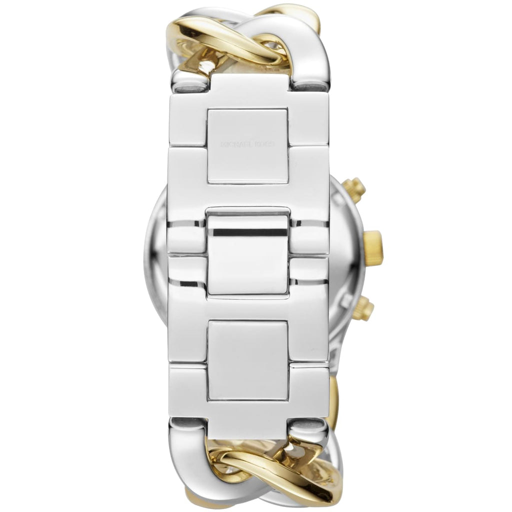 Michael Kors Runway Twist MK3199 Two-Tone Chain Watch