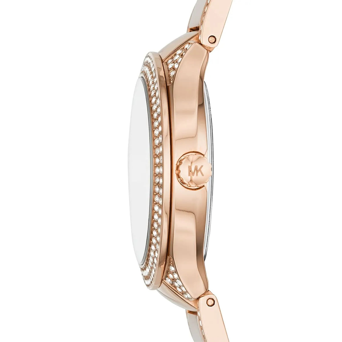 Michael Kors Mini Kerry MK3443 Rose Gold Crystal Glitz Watch - Best Price in Egypt