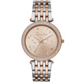 Michael Kors Darci MK3726 Two-Tone Watch with Rose Gold Celestial Star Dial