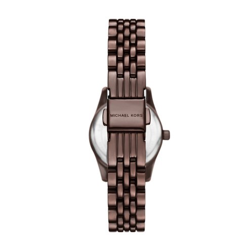 Michael Kors Lexington Mini MK4844 Chocolate Brown & Rose Gold Watch