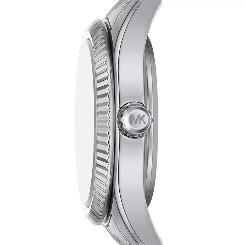 Michael Kors Lexington Mini MK4865 Two-Tone Navy Blue Pearl Dial Watch