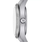 Michael Kors Lexington Mini MK4865 Two-Tone Navy Blue Pearl Dial Watch