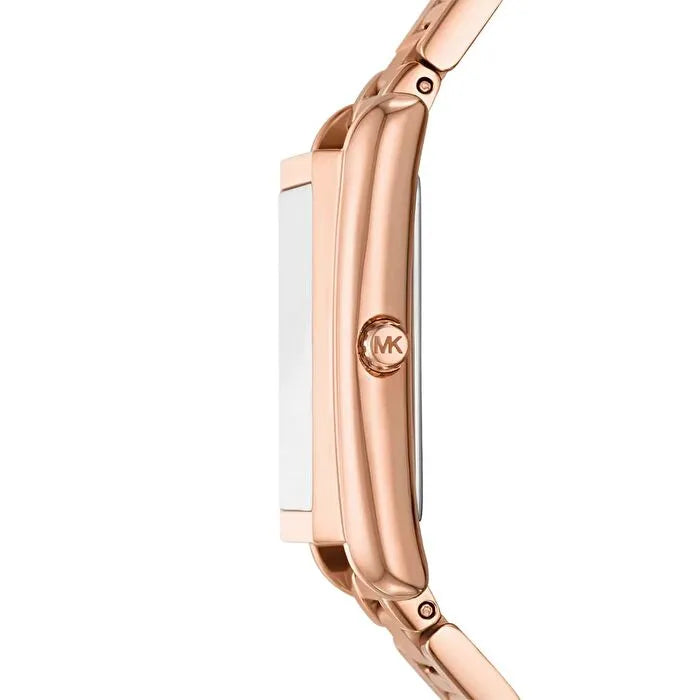 Michael Kors Maren MK4905 Rose Gold-Tone Rectangular Ladies Watch