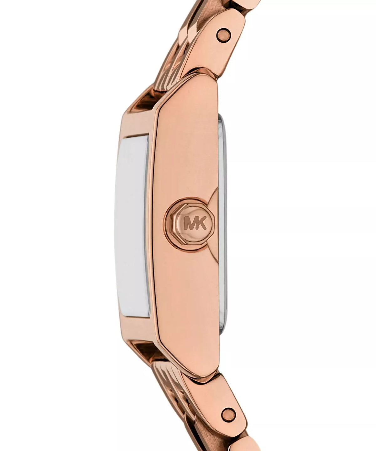 Michael Kors Georgie MK4932 Rose Gold-Tone Square Dial Ladies Watch