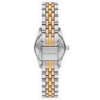Michael Kors Lexington MK4987 Two-Tone Silver & Rose Gold Crystal Watch