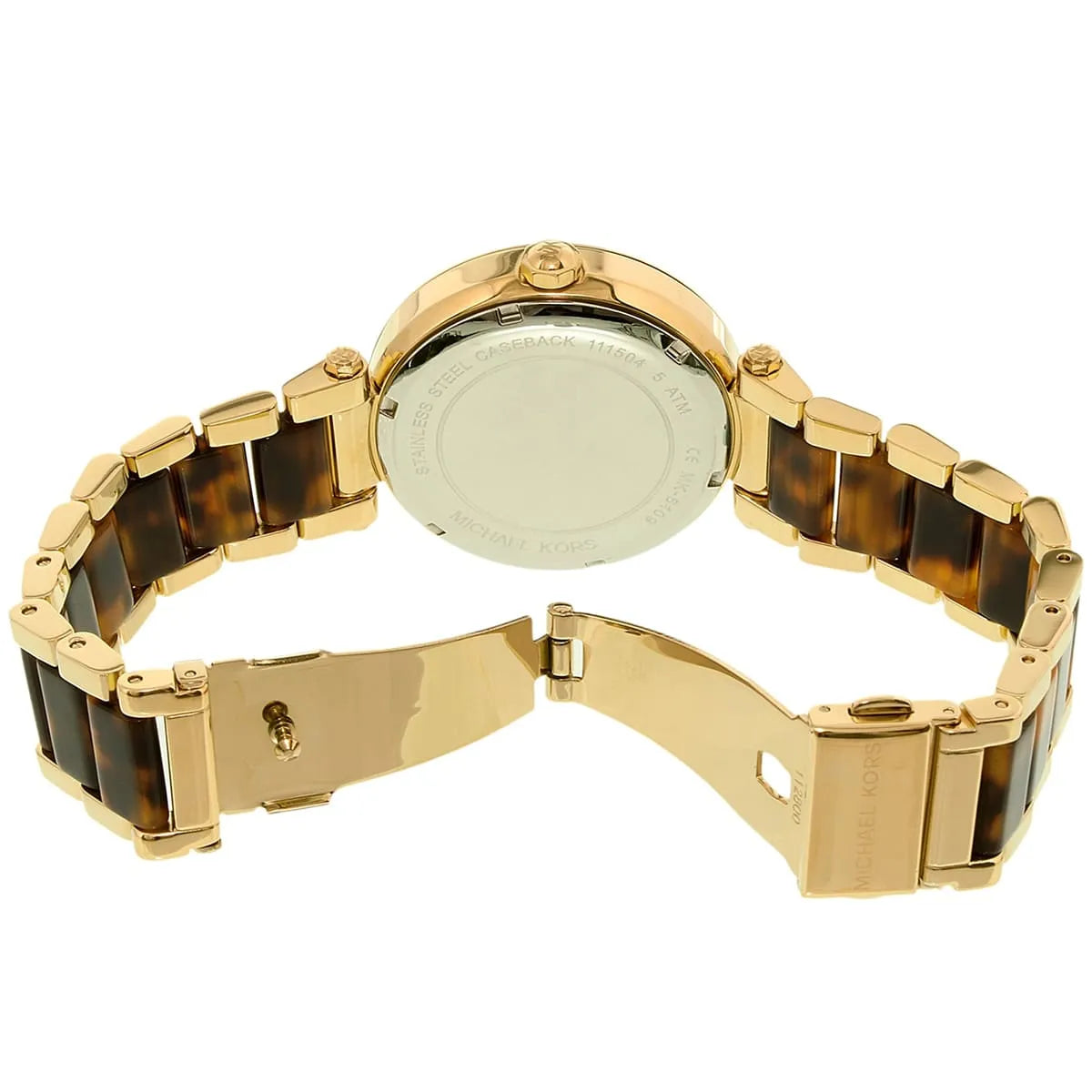 Michael Kors Parker MK6109 Gold & Tortoise Logo Watch