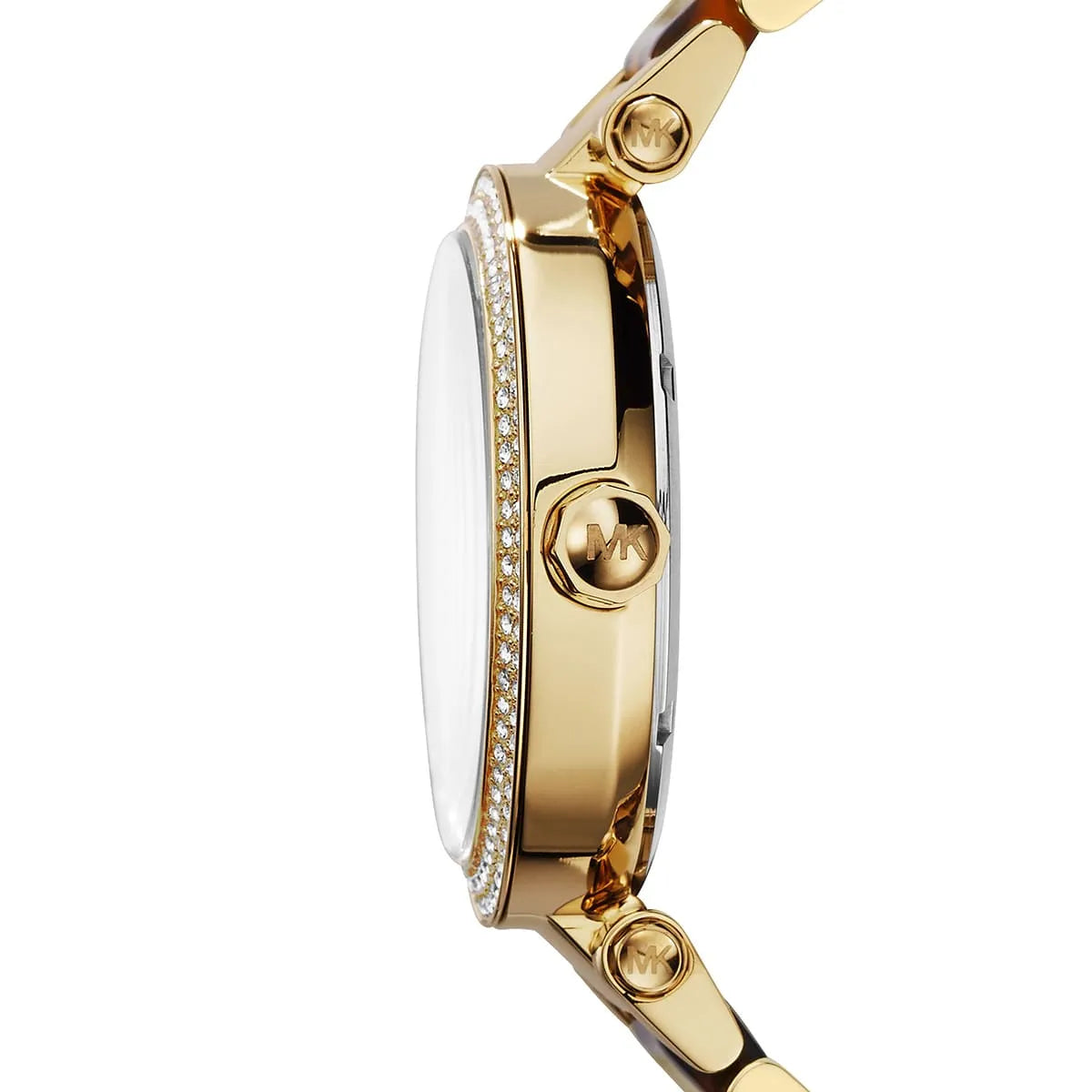 Michael Kors Parker MK6109 Gold & Tortoise Logo Watch