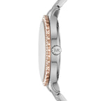 Michael Kors Layton MK6849 Two-Tone MOP Crystal Watch