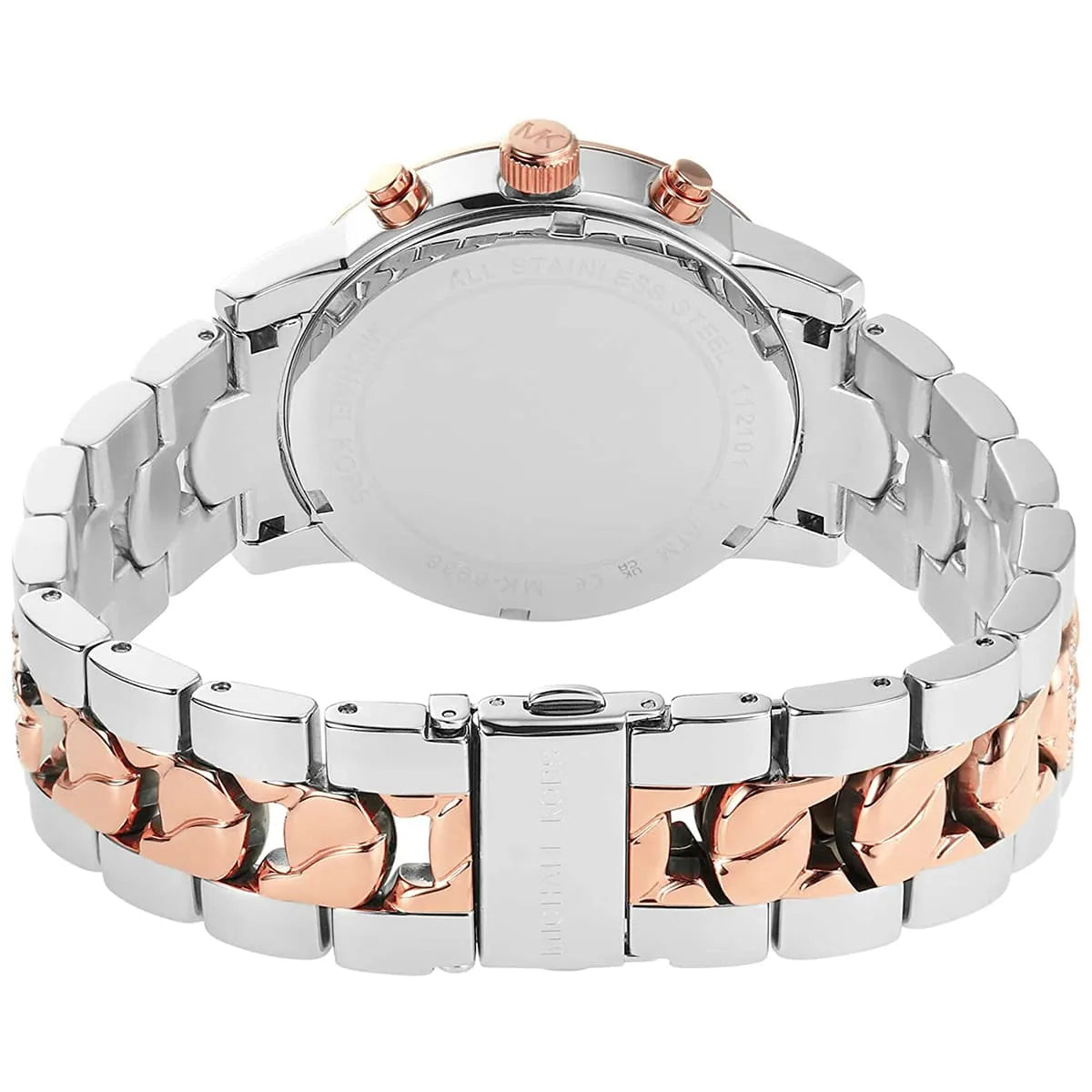 Michael Kors Ritz MK6938 Two-Tone Pavé Chronograph Watch