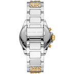Michael Kors Wren MK6953 Two-Tone Glitz Chronograph Watch