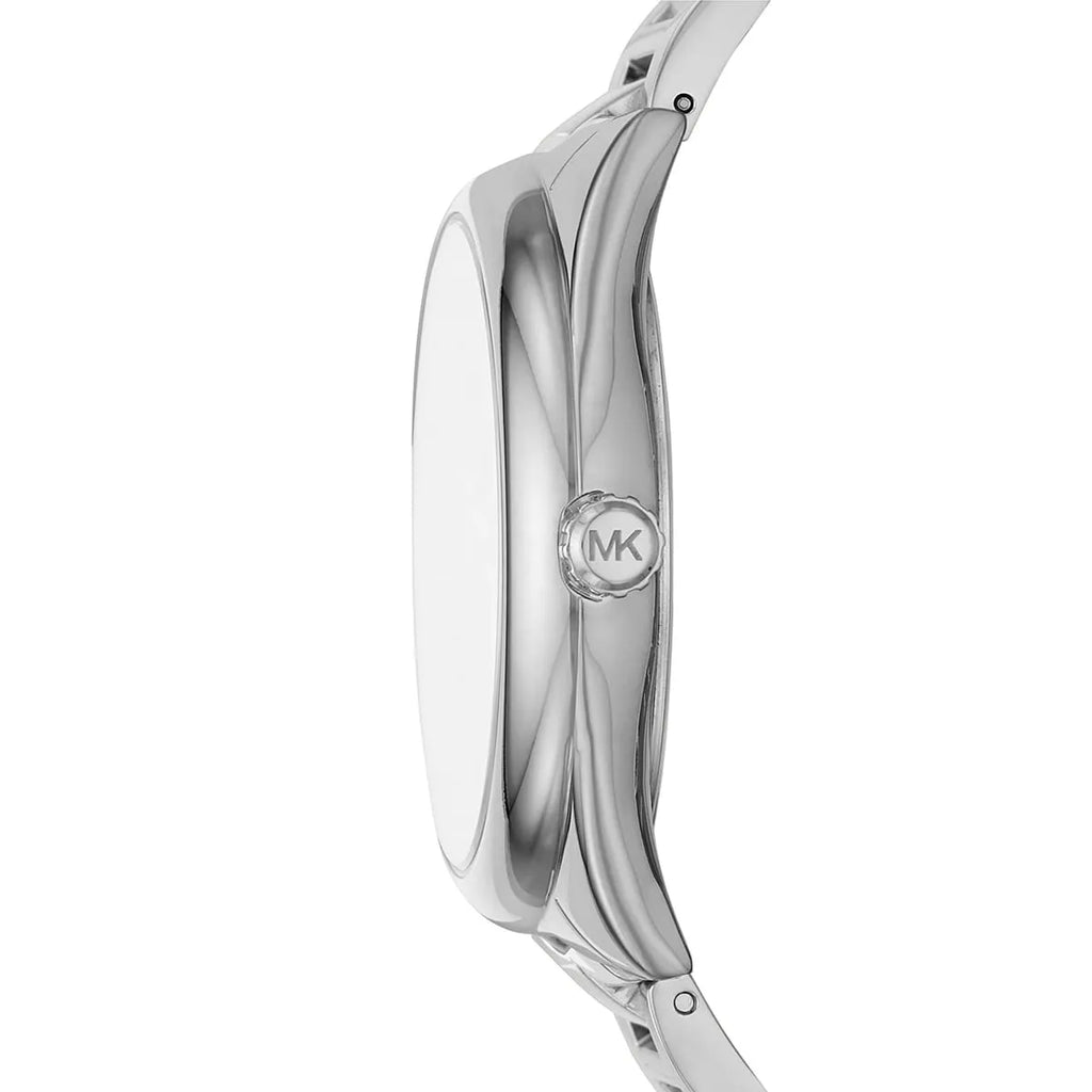 Michael Kors Janelle MK7311 Silver Glitz Logo Watch