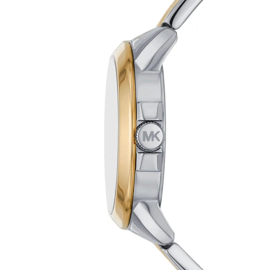 Michael Kors Runway MK7319 Two-Tone Big Logo Watch