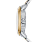 Michael Kors Runway MK7319 Two-Tone Big Logo Watch