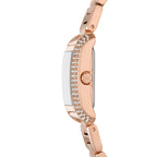 Michael Kors Emery MK7512 Rose Gold Rectangular Watch