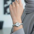 Michael Kors Gramercy MK7529 Silver Bangle Watch