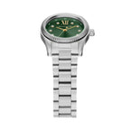 Michael Kors Petite Lexington MK7580 Silver Tone Brushed Green Dial Watch