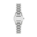 Michael Kors Petite Lexington MK7580 Silver Tone Brushed Green Dial Watch