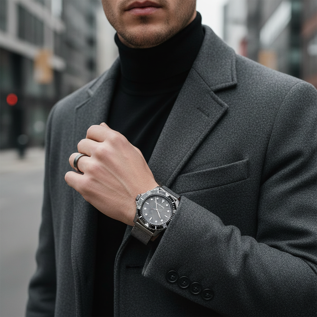 Michael Kors Everest MK9093 Gunmetal Mesh Watch