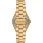 Michael Kors MK7391 Women’s White Dial Gold Stainless Steel Lennox Watch
