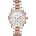 Michael Kors Ritz MK6938 Two-Tone Pavé Chronograph Watch