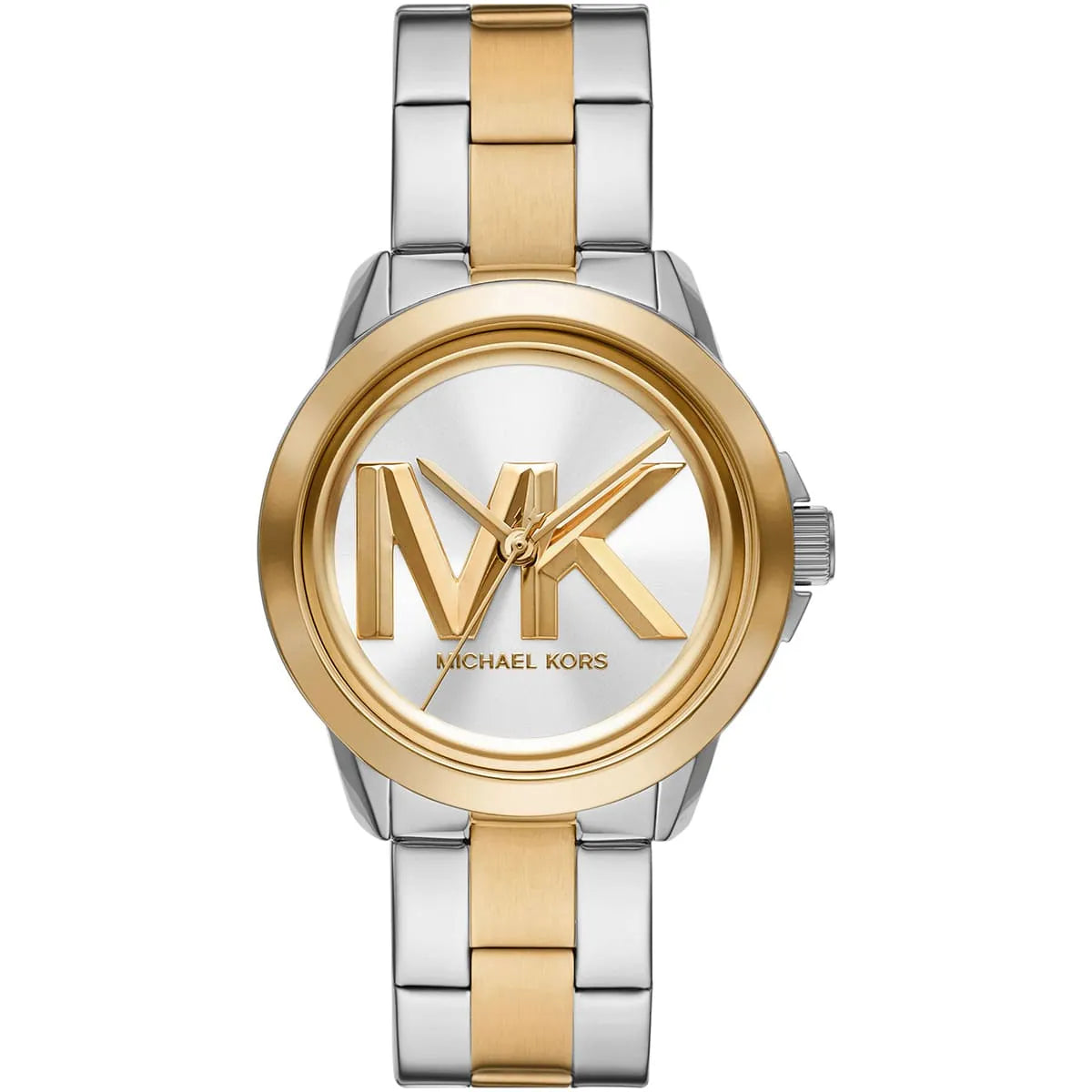 Michael Kors Runway MK7319 Two-Tone Big Logo Watch